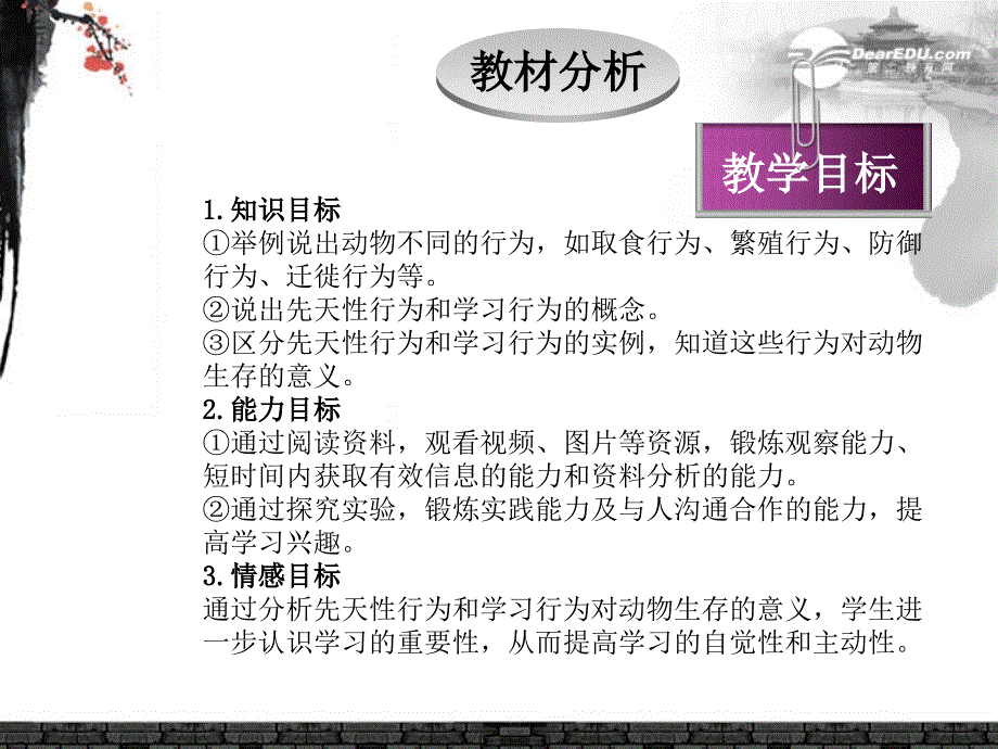 八级生物上册 5.2.2《先天性行为和学习行为》课件 人教新课标版_第4页