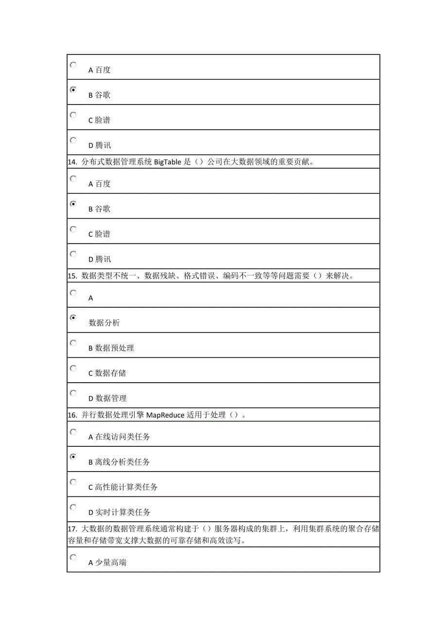 2017辽宁当代科学技术新知识网上考试答案.doc_第5页