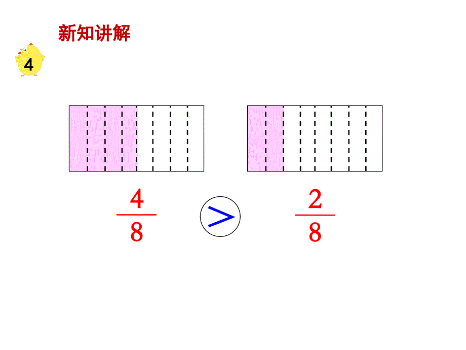 苏教版三上数学课件第4课时 几分之几的大小比较_第4页