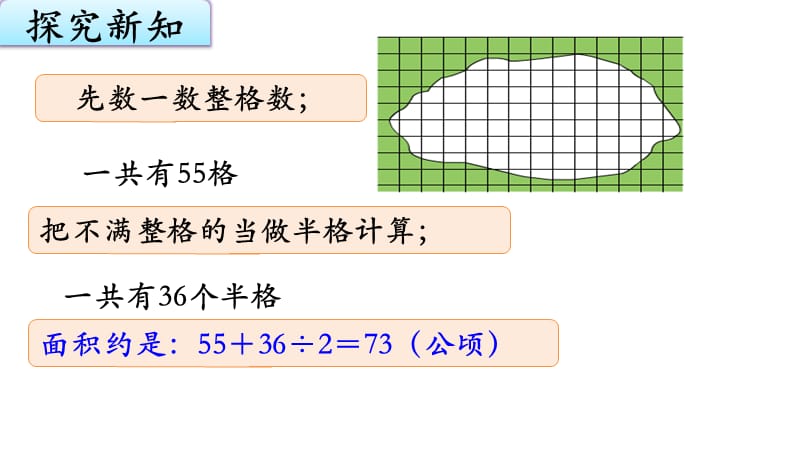 苏教版五上数学2-10不规则图形的面积_第5页