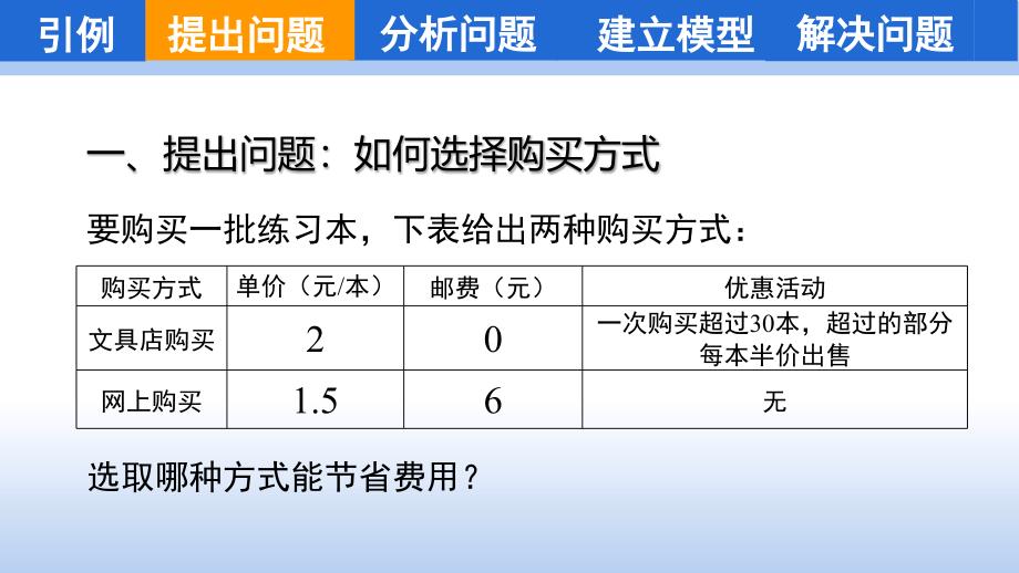 人教版八年级数学下册《19.3课题学习—选择方案》第1课时课件（赛课一等奖）_第4页