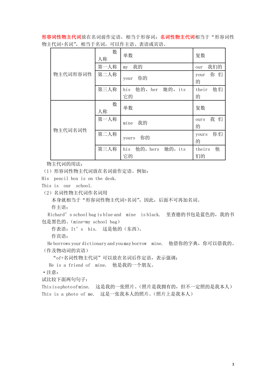 七年级英语下册Module1Lostandfound知识点归纳新版外研版2 新编_第3页