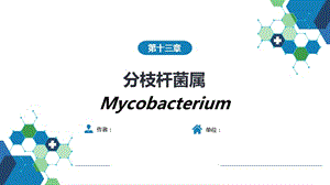 医学微生物学-第一篇　细菌学 第十三章 分枝杆菌属