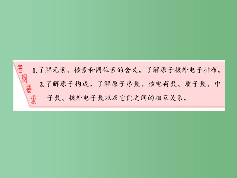 高考化学一轮复习 第五章 物质结构 元素周期律 第一节 原子结构 新人教版_第3页