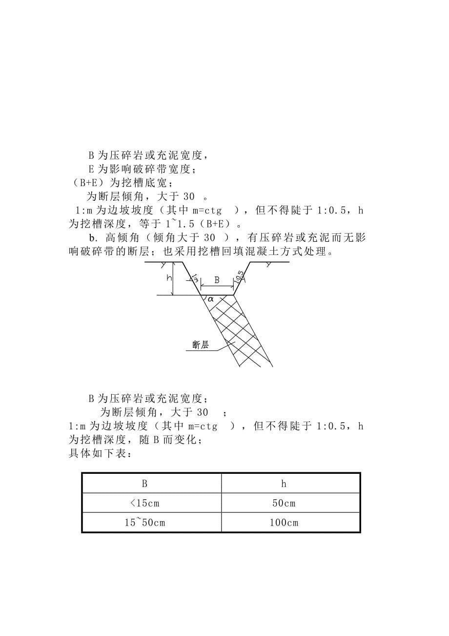 某工程地基开挖及处理施工技术说明书_第5页