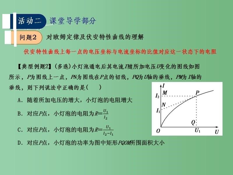 高考物理一轮复习 第二章《恒定电流》（第1课时）电阻定律 欧姆定律 串并联电路 新人教版选修3-1_第5页