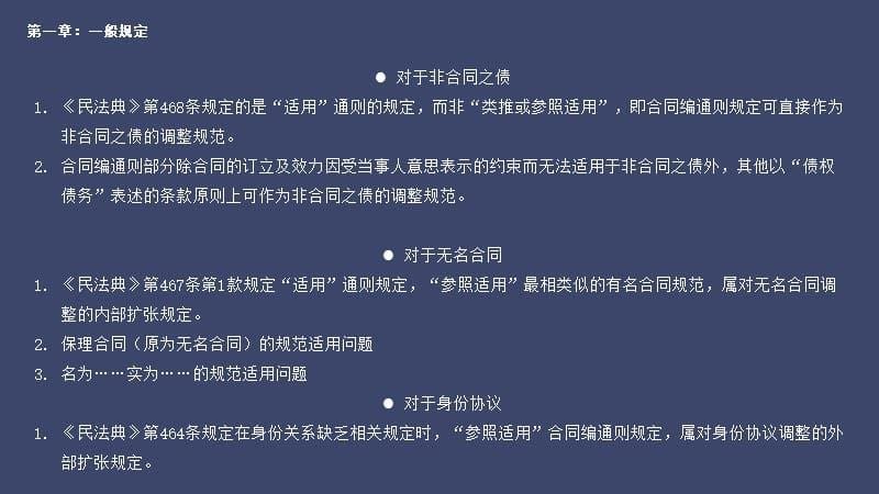 【精品课件】合同编通则部分条文逐条精讲_第5页