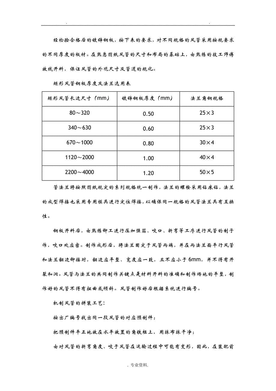 空调施工组织设计与对策_第5页