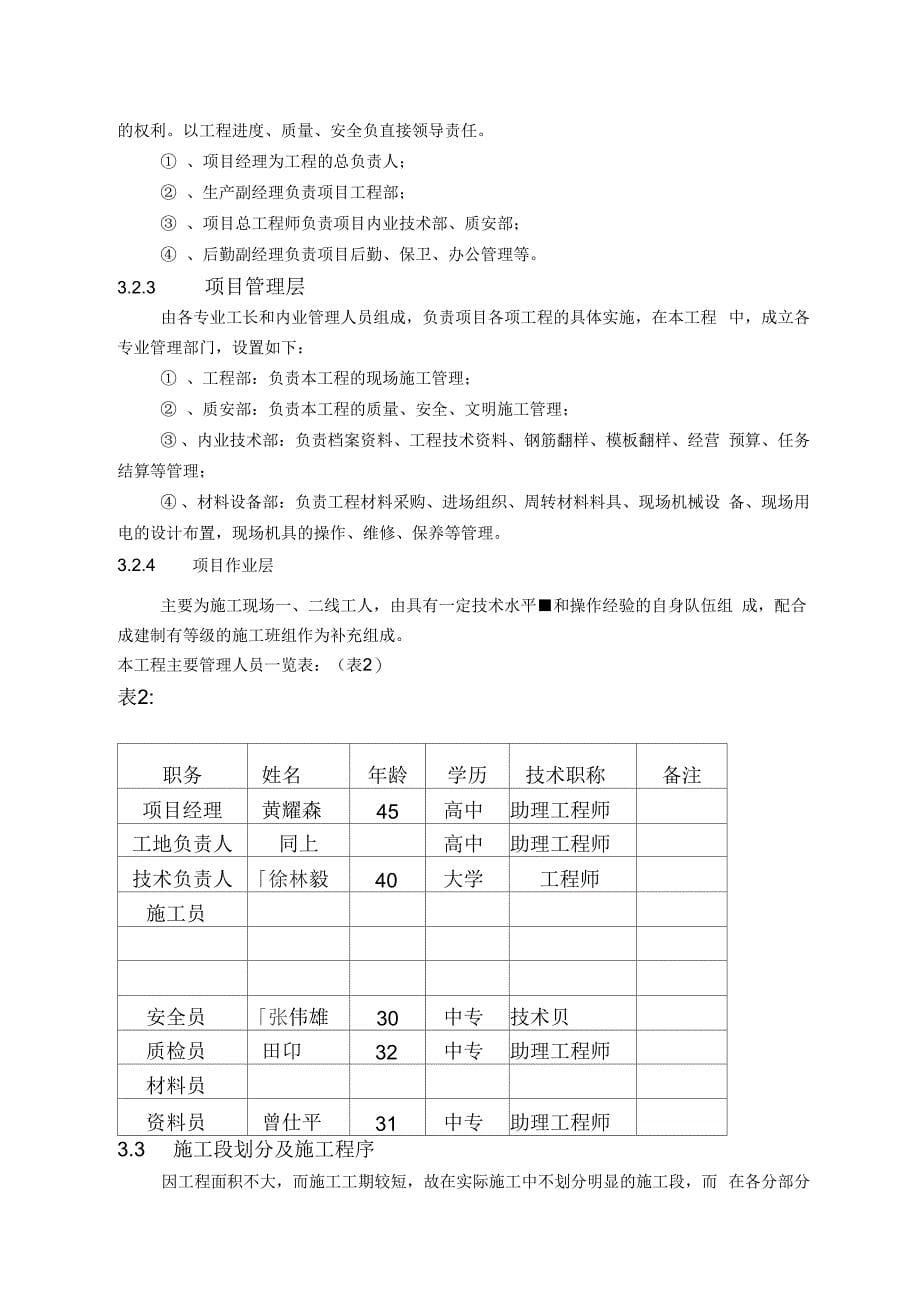 好招楼兄弟高登工程施工组织_第5页