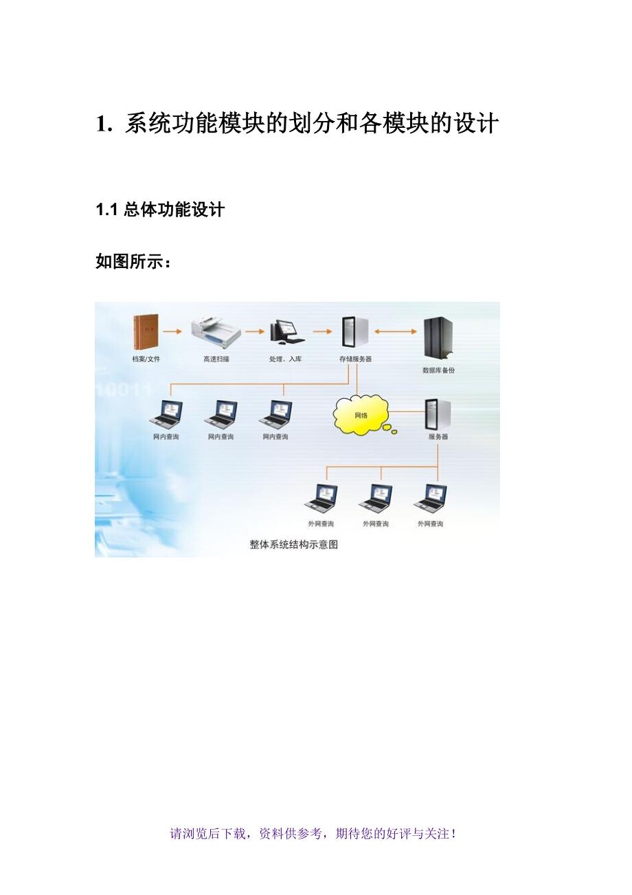 （精品）电子档案管理系统解决方案_第3页