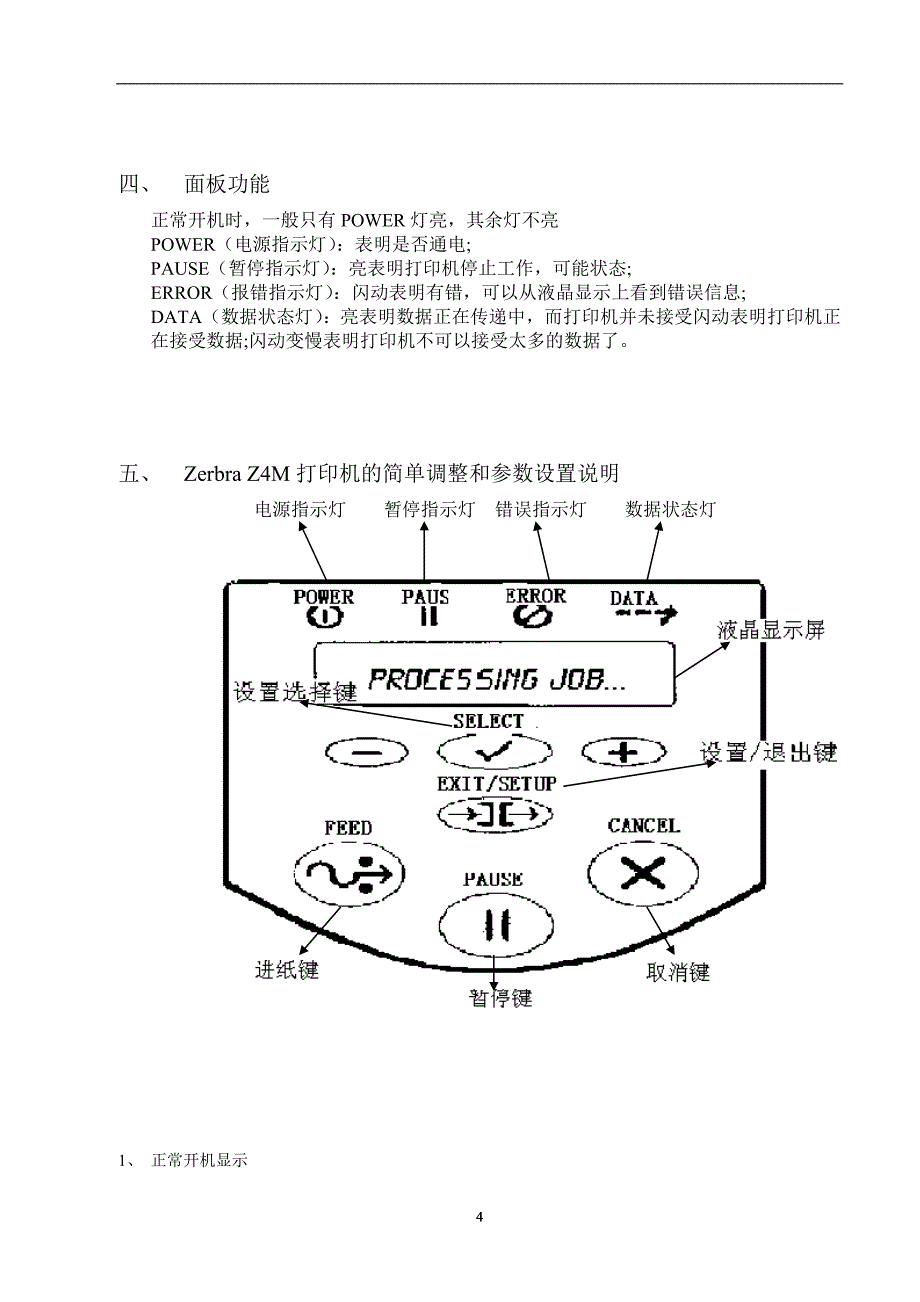 2021年整理斑马ZM400打印机使用手册.doc_第4页