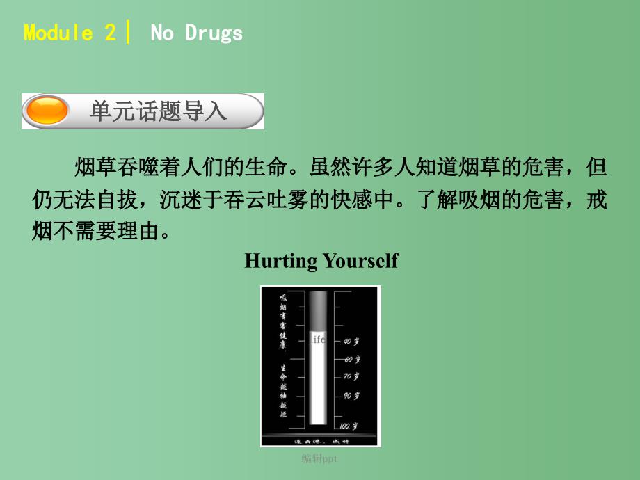 高中英语 Module2 No Drugs 外研版必修2_第3页