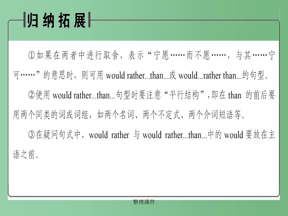 高中英语Unit5InsideadvertisingPeriodⅢLearningaboutLanguage新人教版选修_第4页