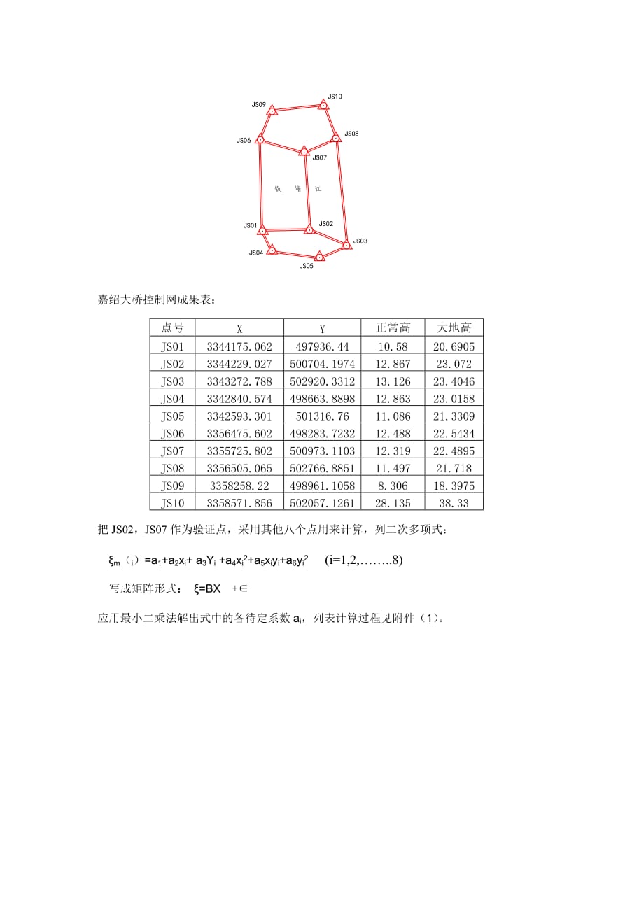 GPS拟合高程在嘉绍跨江大桥中的应用_第3页