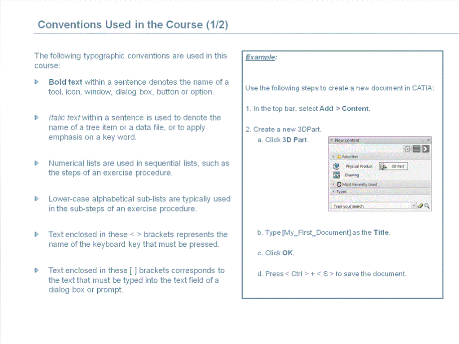 6.CATIA Engineering Templates Capture Essentials ——【BIM培训 精品讲义】_第4页