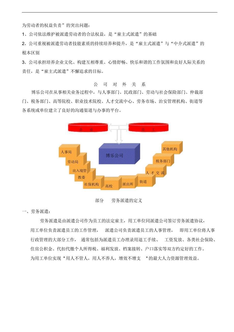 劳务派遣方案计划书_第5页