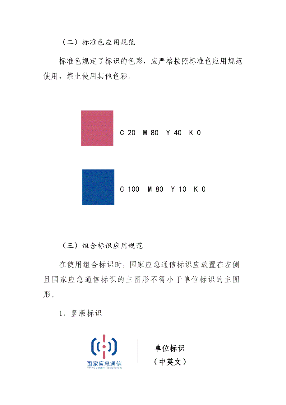 附件2+国家应急通信标识印制参考标准_第3页