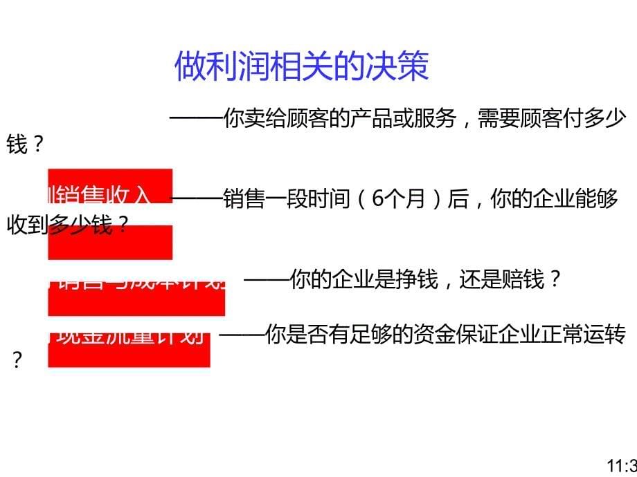 8-SYB新版课件 第八步：利润计划课件PPT12_第5页