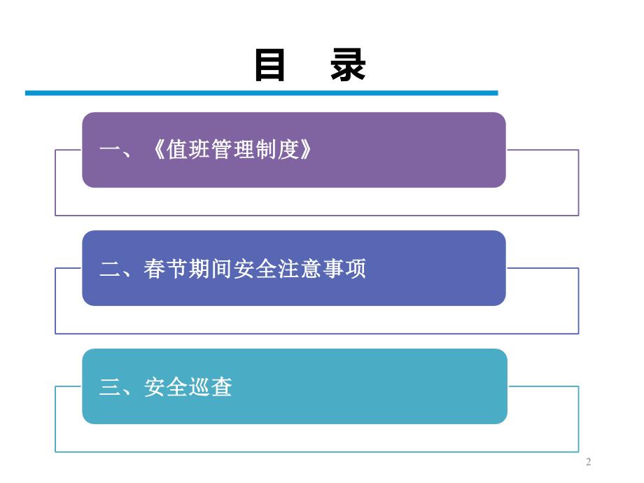 春节值班安全培训（25页）_第2页