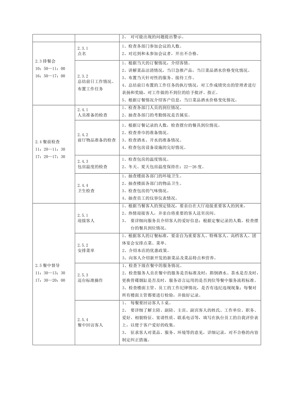 楼面经理作业指导书_第4页