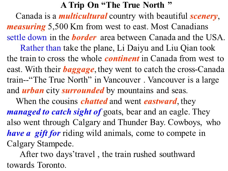 unit5-Canada--the-true-north公开课_第4页