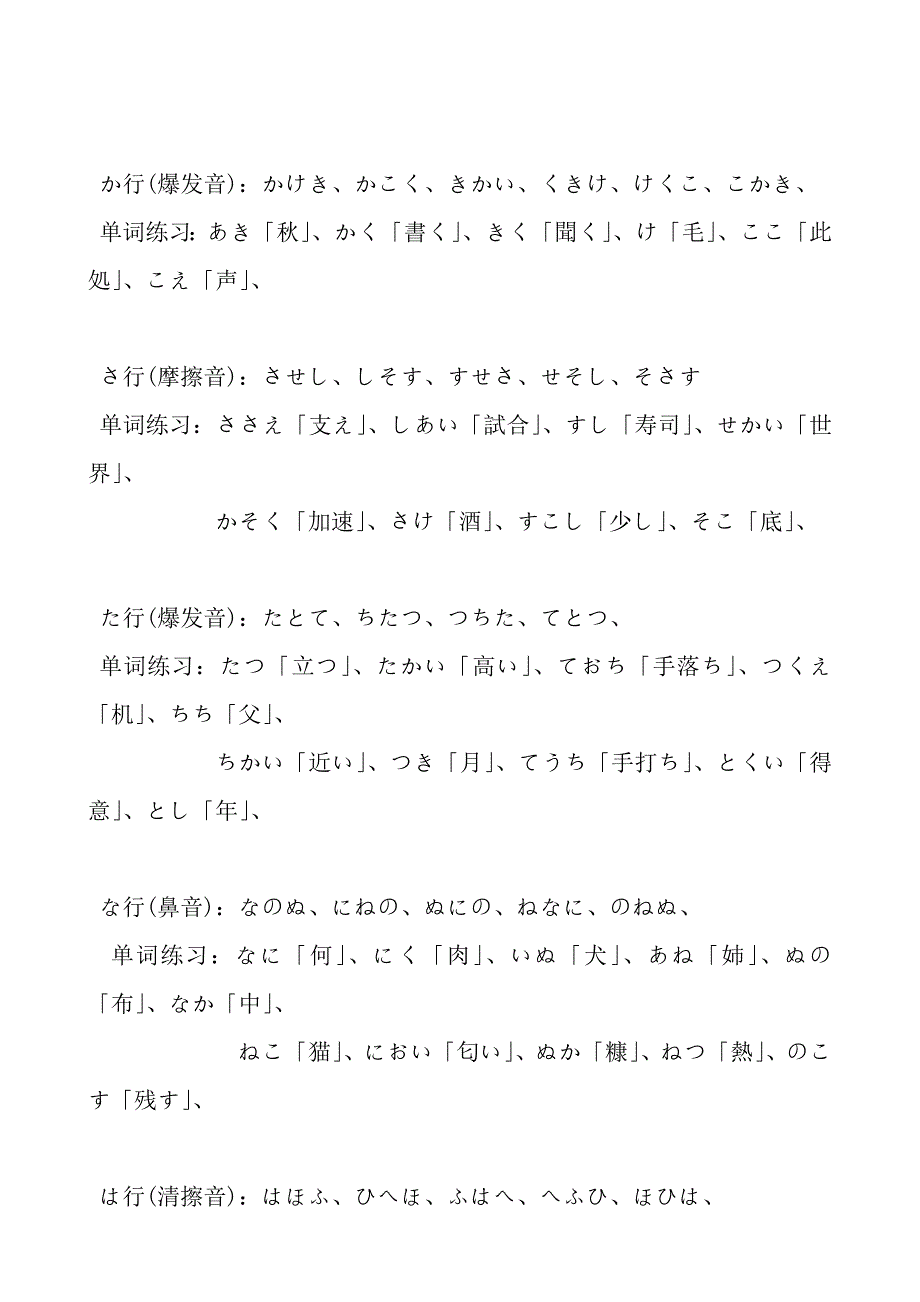 新编日语备课笔记(1册)_第4页