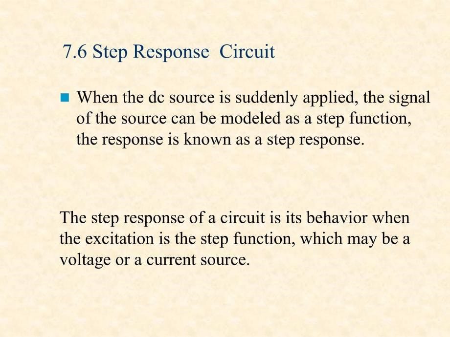 电路理论 华科电气Chapter 7 First Order Circuits 2_第5页