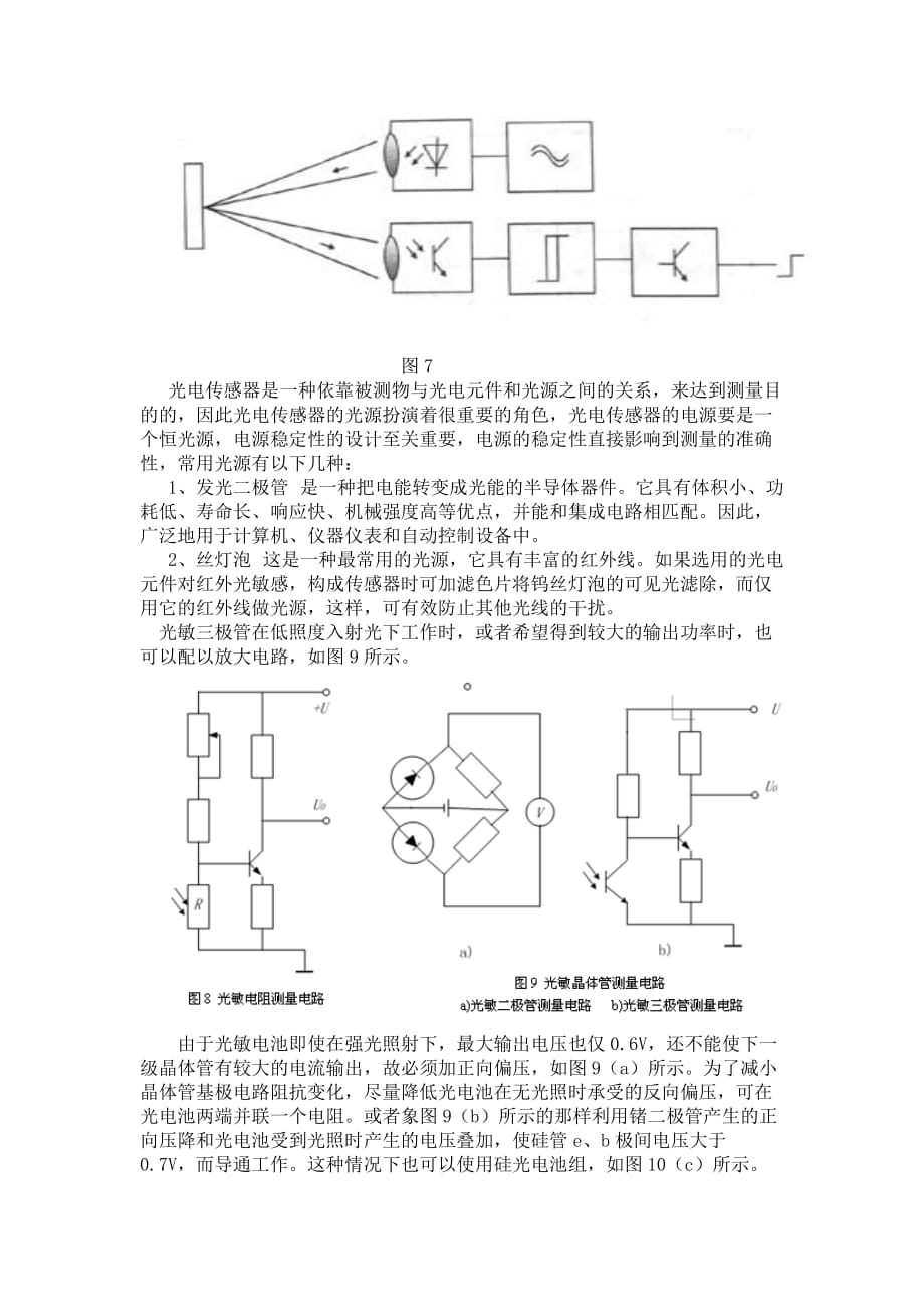 光电传感器论word版_第4页