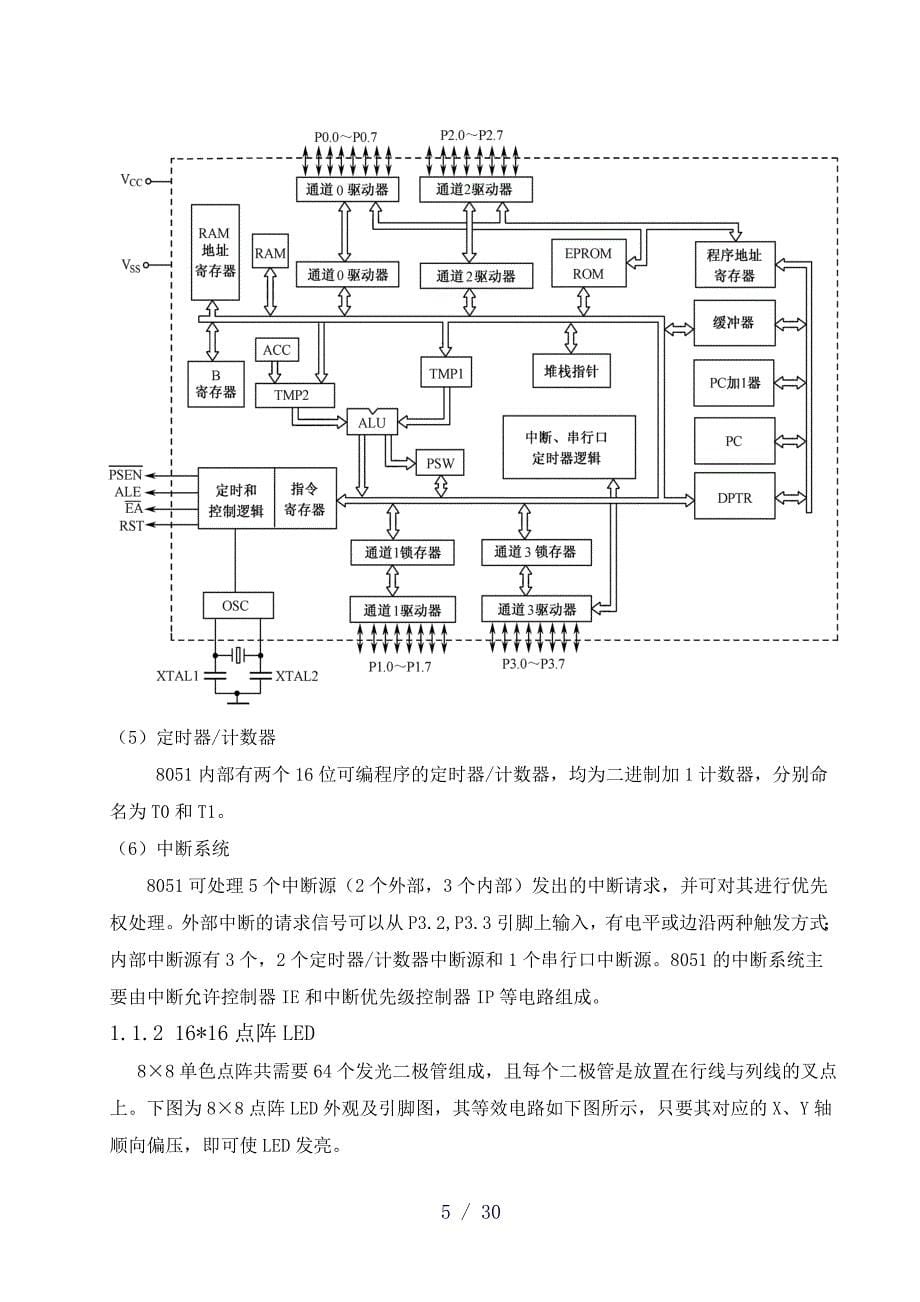 红外遥控及点阵式显示器件的应用_第5页