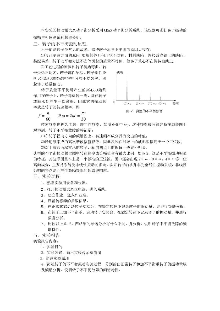 机械振动实验指导_第5页