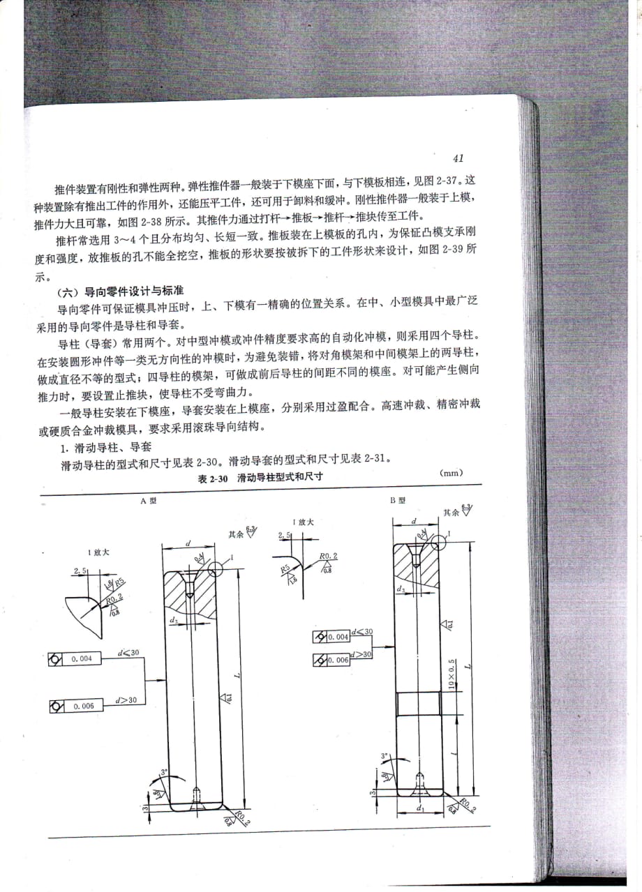 导柱、导套规格_第1页