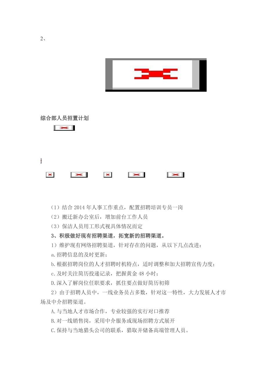 2013年度公司综合部工作总结_第5页