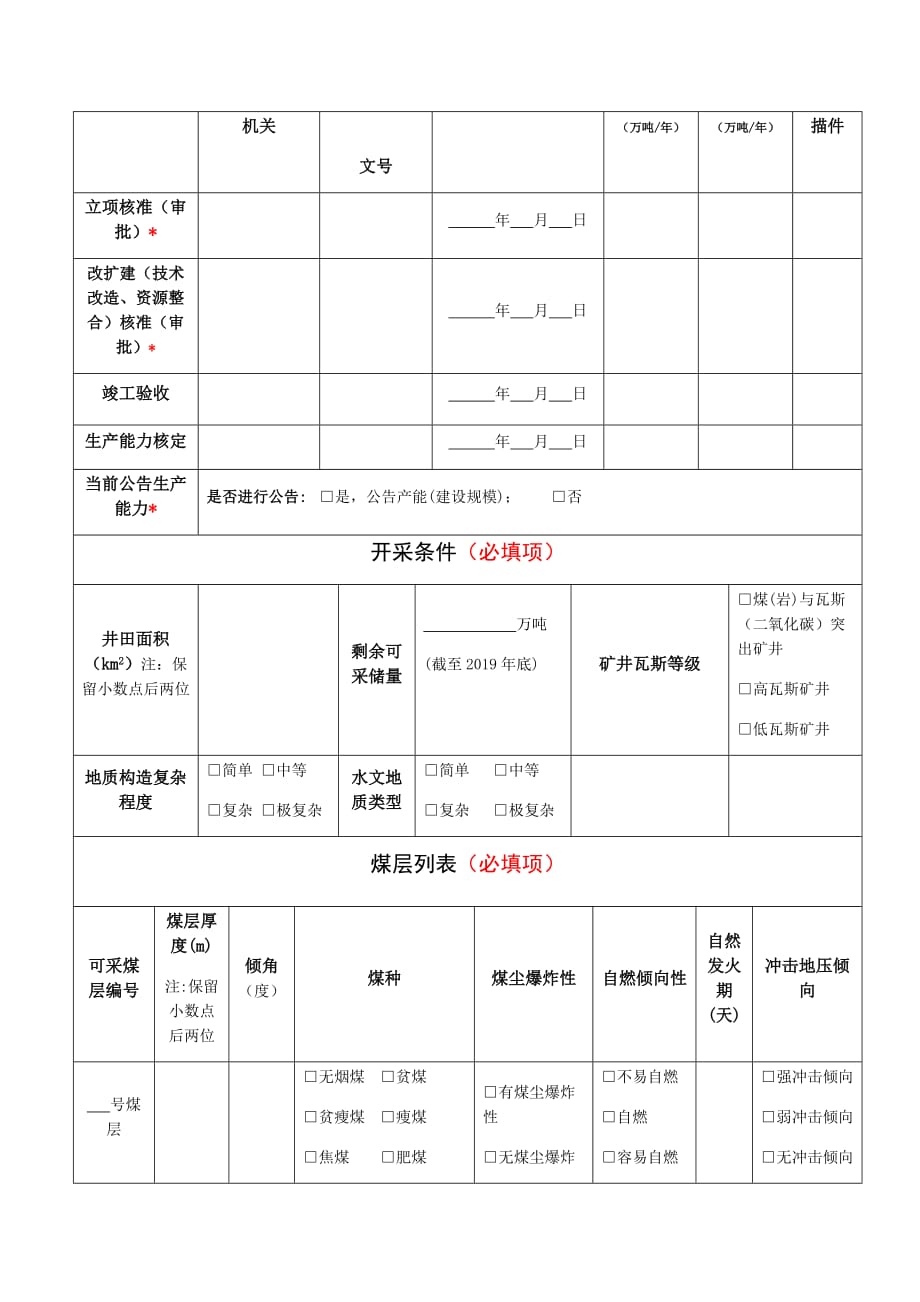 生产煤矿基础档案-井工矿_第2页