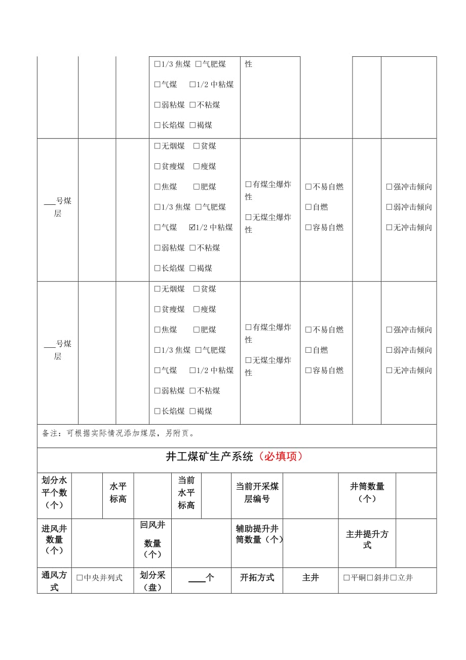 生产煤矿基础档案-井工矿_第3页