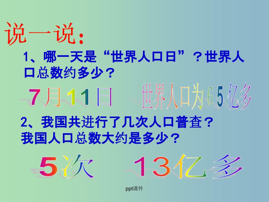 九年级政治全册《第二单元 第四课 第二框 计划生育与保护环境的基本国策》 新人教版_第3页