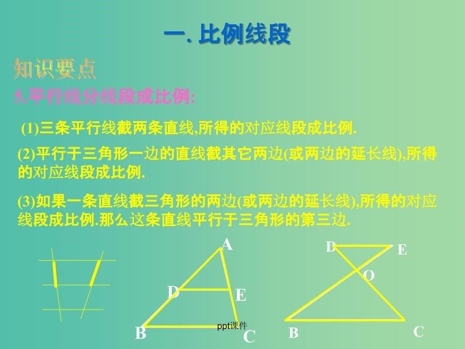 九年级数学下册 27.2 相似三角形复习 新人教版_第5页