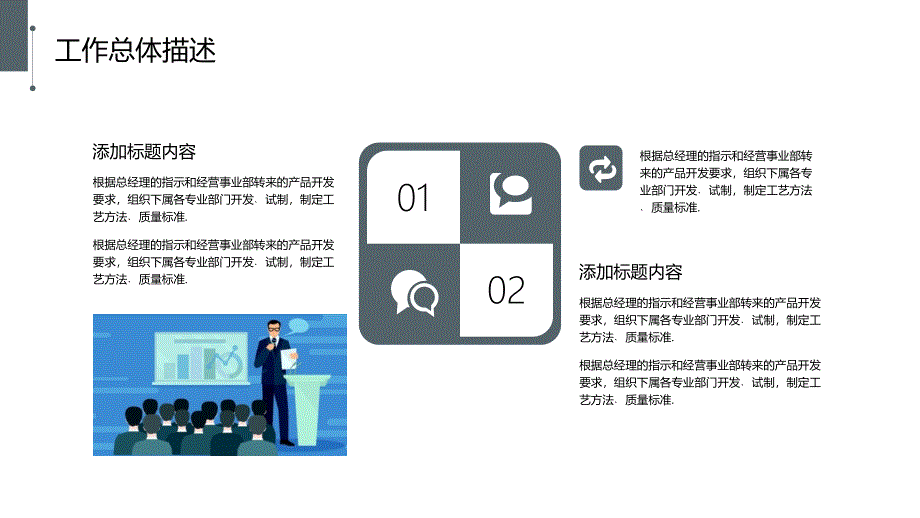 扁平化工作计划总结报告PPT模板_第4页