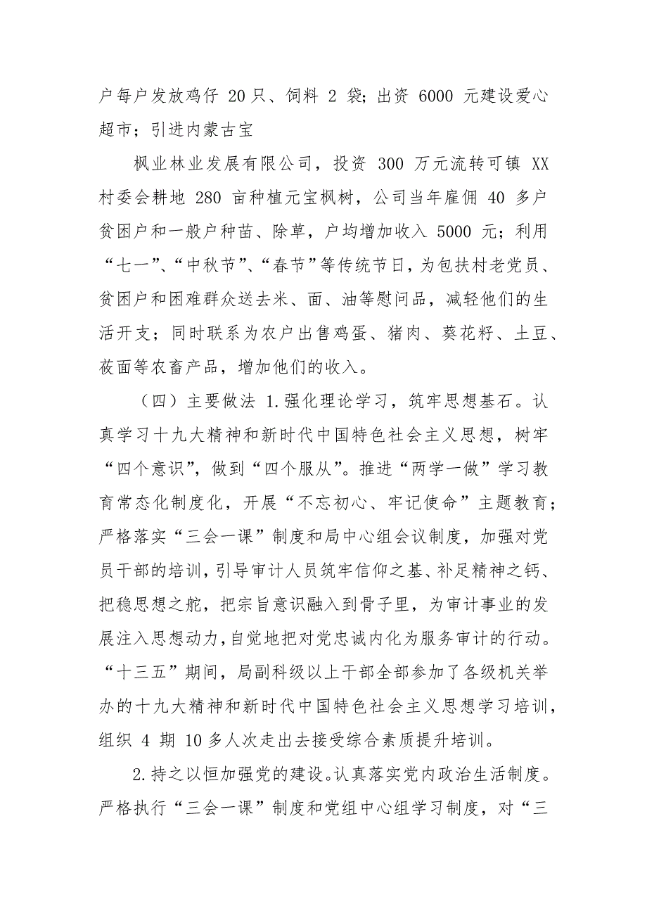 审计系统十三五规划和年工作总结及十四五规划和2021年工作计划_第4页