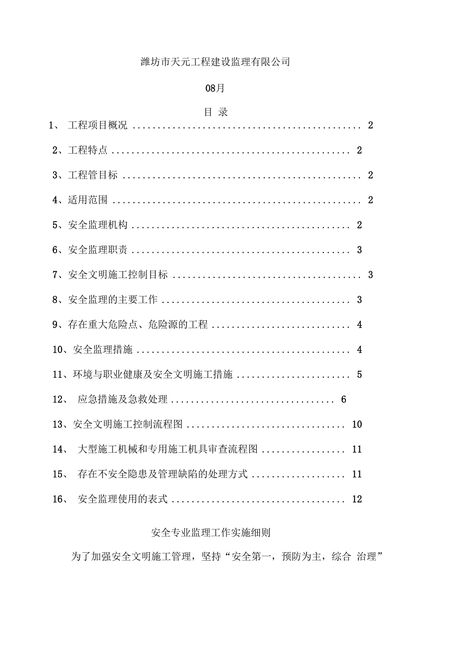 《北辰花园安全监理细则》_第3页