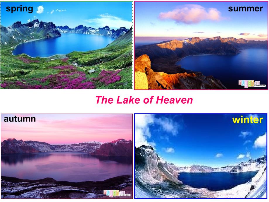 高中英语：Using language---the lake of heaven(1)_第2页