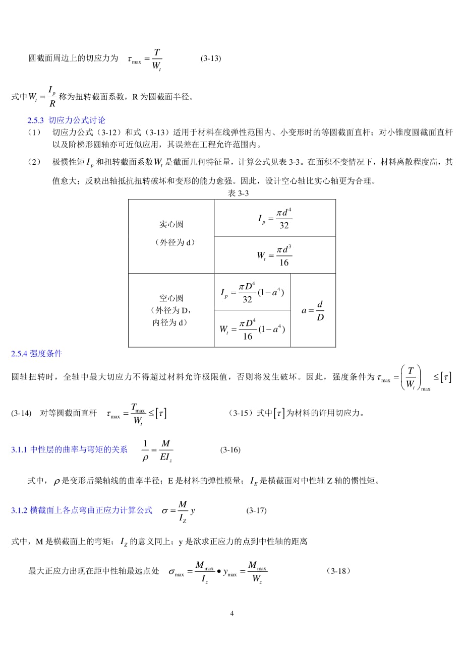 材料力学复习总结2021年整理.pdf_第4页