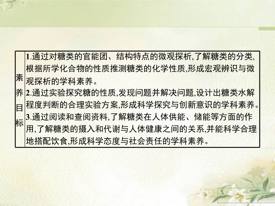 新教材 人教版高中化学选择性必修3 第四章生物大分子 精品教学课件_第2页