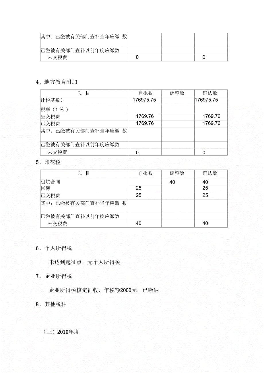 《税务清算报告》_第5页