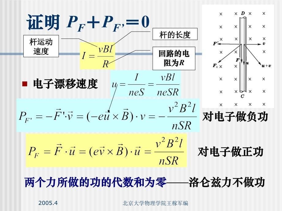 北京大学：电磁学--3.4动生电动势与感生电动势_第5页