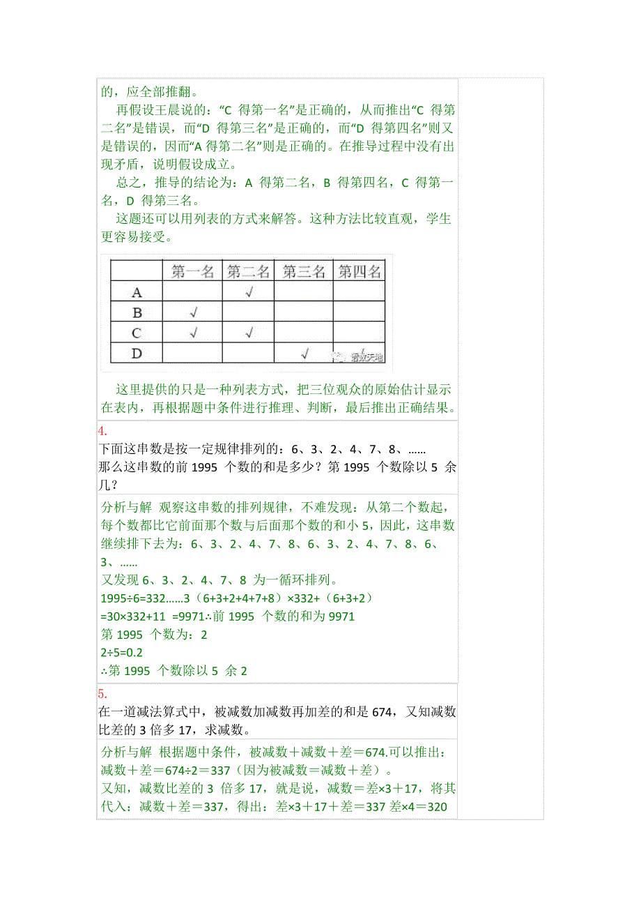 【推荐】小学五年级奥数100题及答案_第2页