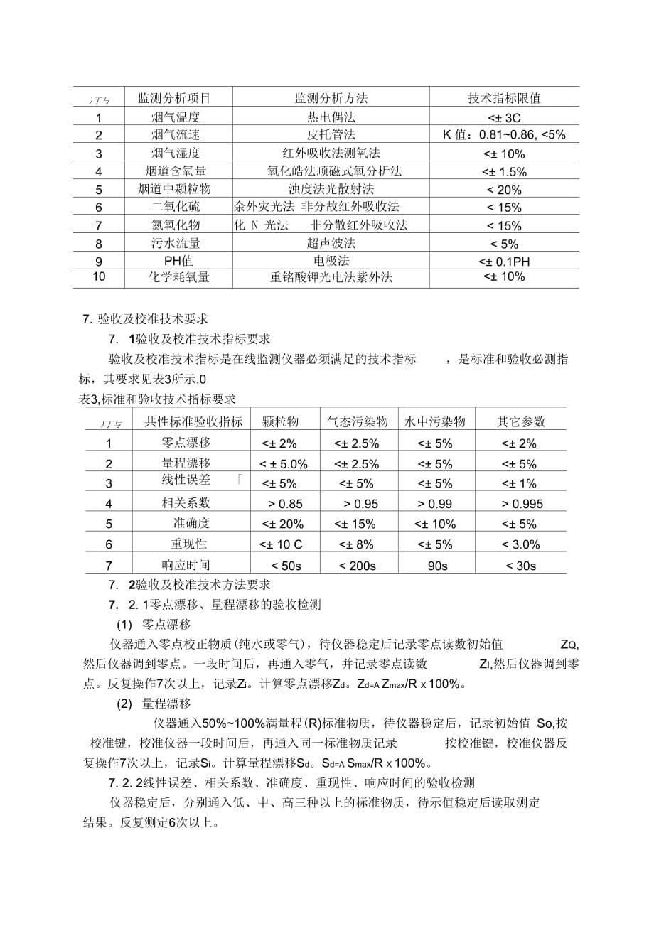 《湖北省固定污染源在线自动监测系统质量管理技术规范》_第5页