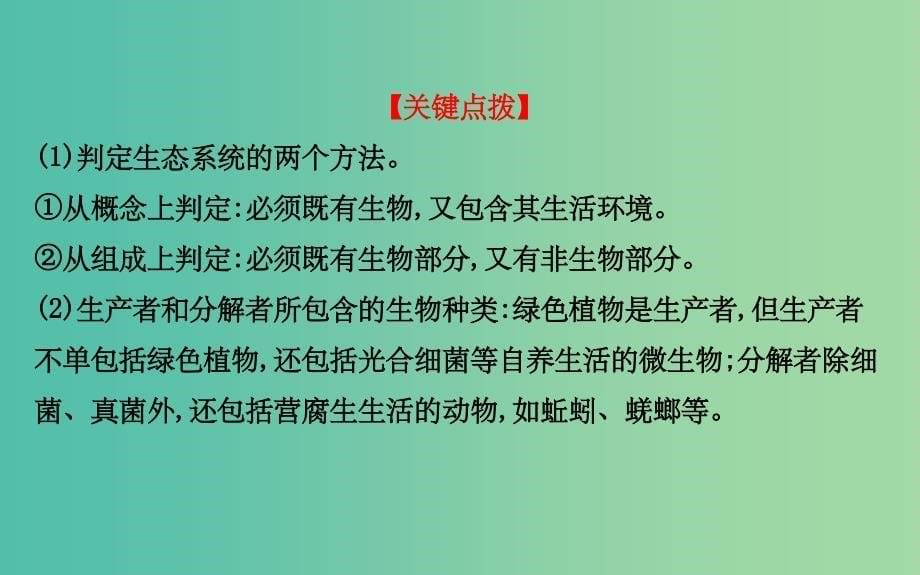 七年级生物上册 1.2.2 生物与环境组成生态系统（一） 新人教版_第5页