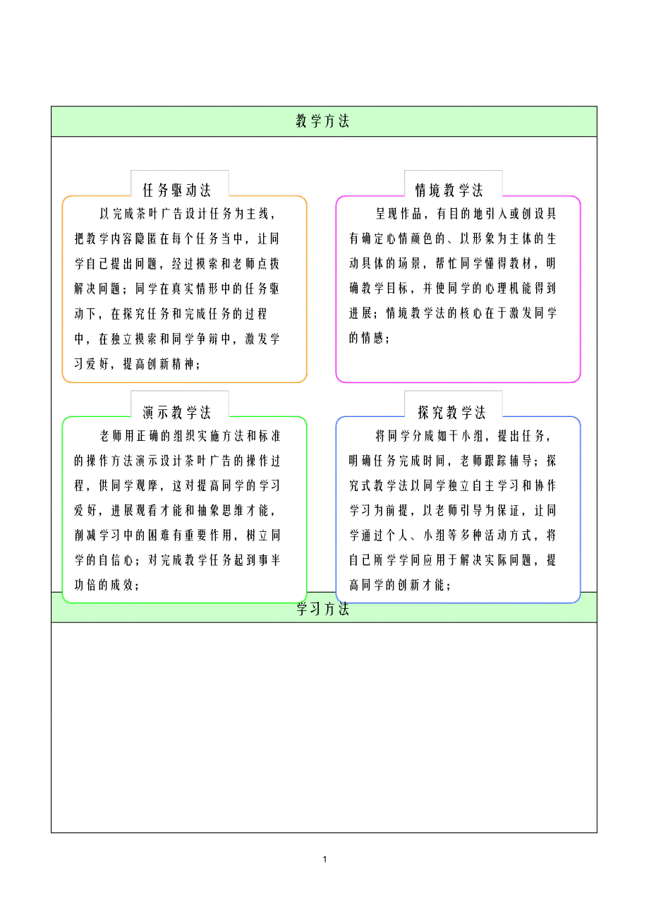 Word一体化教学教案_第2页