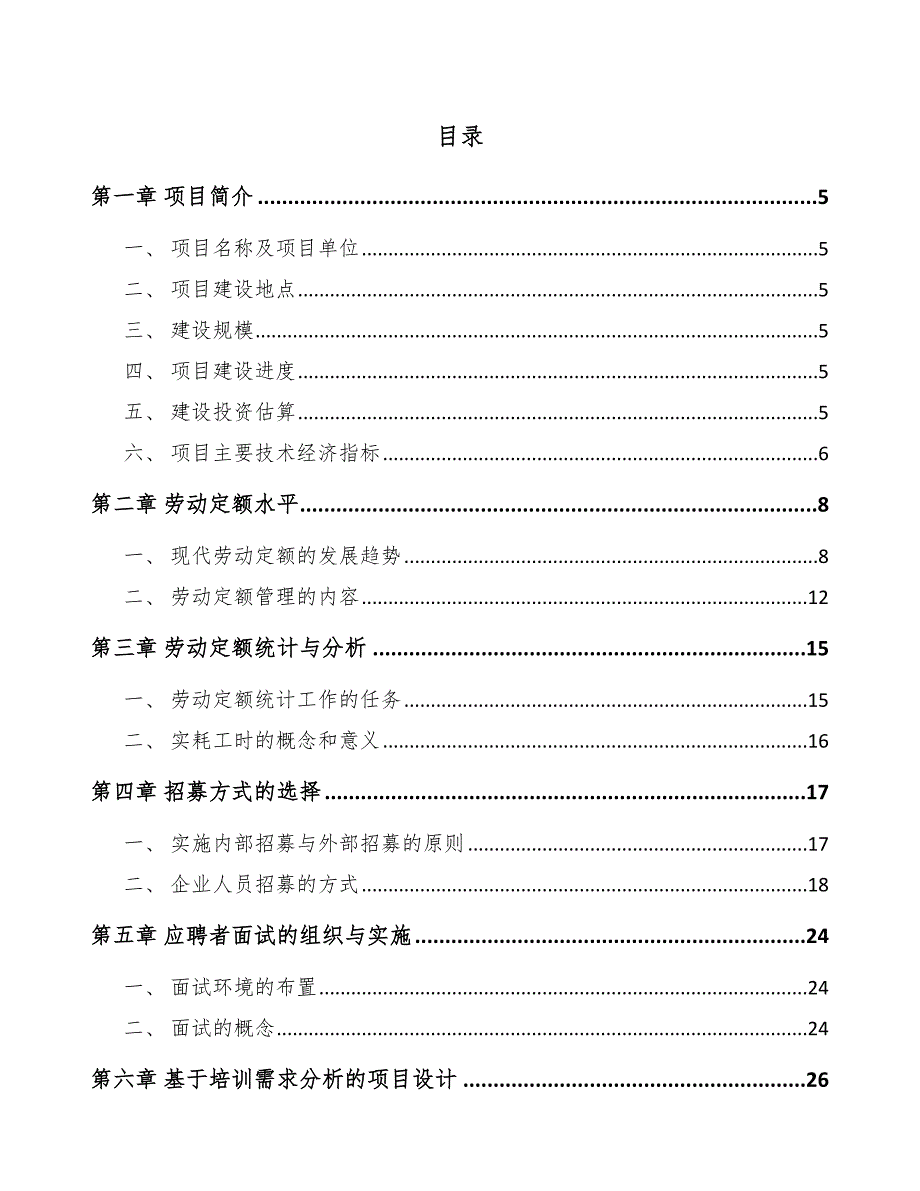 铜管项目人力资源计划方案_第2页