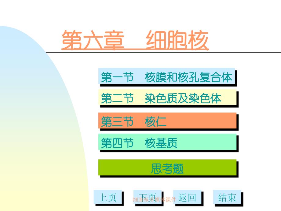 细胞核多媒体课件_第1页